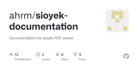 sioyek|github readme viewer.